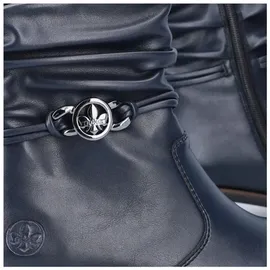 Rieker Schnürstiefel Damen Blau 36