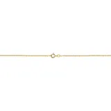 FIRETTI Fußkette FIRETTI "Schmuck Geschenk Gold 333 585 Körperschmuck Singapurkette diamantiert" Gr. 25, gold (gelbgoldfarben), Fußketten, Damen, 25, Gelbgold 585, Made in Germany