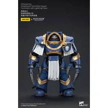 Joy Toy Warhammer The Horus Heresy 1/18 Ultramarines Cataphractii Terminator Squad mit Blitzklingen Actionfigur 14 cm