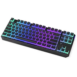 ENDORFY EY5A119 - Keyboards (US) Thock Wireless TKL Pud Kailh RD, Tastatur, Schwarz, Beleuchtet, kabellos, ENG-Layout
