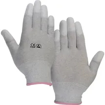 TRU Components EPAHA-RL-M ESD-Handschuh mit Beschichtung an den Fingerspitzen Kleider-Größe: M Polyamid