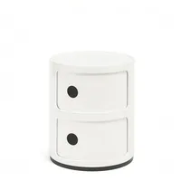 Kartell Componibili Container 40 x 40 x 40, Weiß