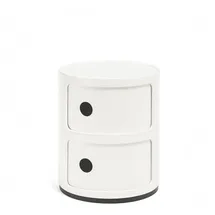 Kartell Componibili Container 40 x 40 x 40, Weiß
