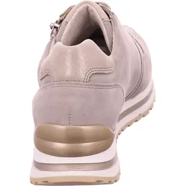 Gabor Damen, Low-Top Sneaker, Schuhe grau puder H-Weite 66.528.12 für beige, Gr. 39 EU / 6 UK - EU Weit