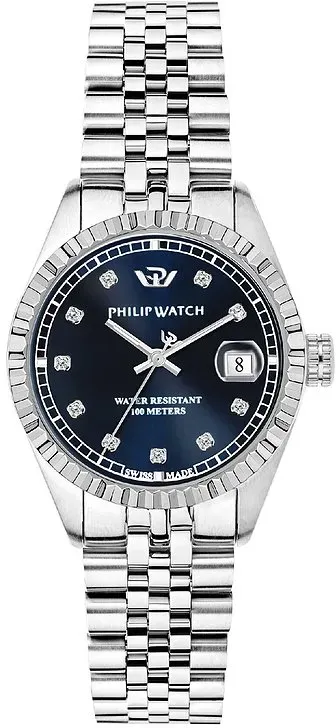 Philip Watch Damenuhr Caribe Urban R8253597602 - silber