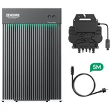 ZENDURE SuperCharged Solarmodul AIO 2400 mit EZ1-M 800W Mikrowechselrichter, 1200,00 W, 2,4kWh All-In-One Speichersystem für Balkonkraftwerke,Zweifach-MPPT, Solarspeicher,Unterstützt 0-1200 W, Einteiliges Design, Einfache Installation, App schwarz