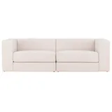 VCM ebuy24 Sofa Lumi Weiß 238 x 94 cm | Gr.: onesize