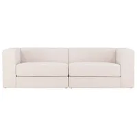 VCM ebuy24 Sofa Lumi Weiß 238 x 94 cm | Gr.: onesize