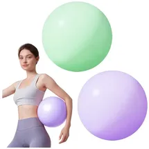 luxuskollektion Gymnastikball Lila/Mintgrün 25 cm