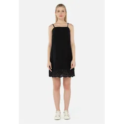 Jerseykleid FRESHLIONS "Ella", Damen, Gr. M, EURO-Größen, schwarz, 100% Baumwolle, casual, normal, ohne Ärmel, Kleider, mit atmungsaktiver Eigenschaft