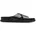 Cross Sandal Black Leather 44 5