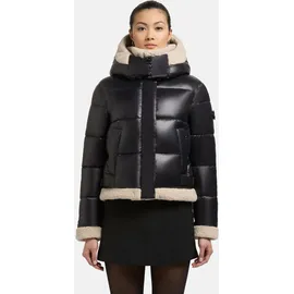 khujo Winterjacke "Nessie2", Damen, Gr. XXL (44), schwarz, Obermaterial: 100% Nylon. Innenfutter: 100% Polyester. Wattierung: 100% Polyester.
