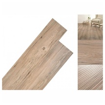 vidaXL PVC Laminat Dielen 5,26 m2 2 mm Eiche Braun