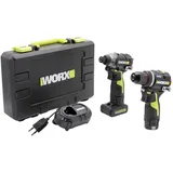 Worx Professional Akku-Schlagschrauber inkl. 2 x 2,0 Ah + Aufbewahrungsbox