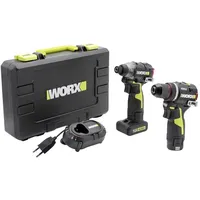 Worx Akku-Schlagschrauber inkl. 2 x 2,0 Ah + Aufbewahrungsbox