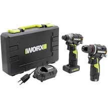 Worx Professional Akku-Schlagschrauber inkl. 2 x 2,0 Ah + Aufbewahrungsbox