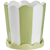 BUTLERS Sundae 17 x 17 cm Grün/Weiß