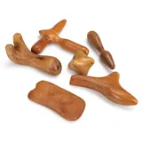 Habys Massage-Werkzeug-Set aus Holz, 6-teilig