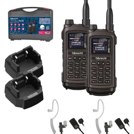 Albrecht TT DSK2 - Funkgeräte, Tectalk Duo, PMR446 + Freenet, Schwarz