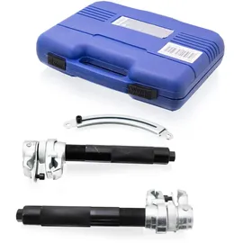 BITUXX universal Federspanner-Set 2tlg.KFZ Auto Profi Feder Spanner Stossdämpfer Werkzeug Tieferlegung 1,2T spannbereich 58-280mm