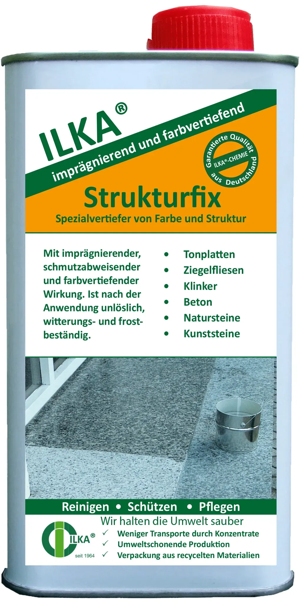 ILKA - Strukturfix Spezialvertiefer von Farbe und Struktur - 10ltr