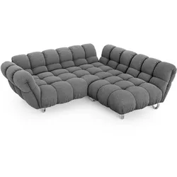 Bretz Ecksofa Balaao Stoff Grau Grey