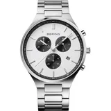 Bering 11743-704 Classic Titanium Chronograph Herrenuhr 40mm 5ATM