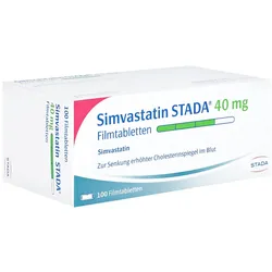 Simvastatin Stada 40 mg Filmtabletten 100 St