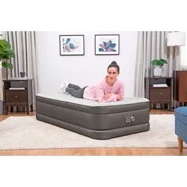 BESTWAY Luftbett mit integrierter Elektropumpe 191 x 97 x 46 cm