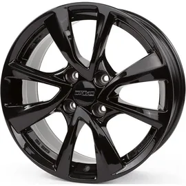 oxxo wheels Oberon 4 7 x 17 4 x 100 ET40 MB54,1 Schwarz