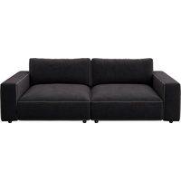 GALLERY M branded by Musterring Big-Sofa »LUCIA«, in vielen Qualitäten und 4 unterschiedlichen Nähten, 2,5-Sitzer grau