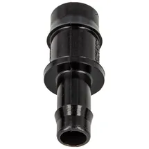 tecuro Schlauchverbinder Ø 21 mm x 29 mm schwarz