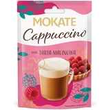 MOKATE - Cappuccino Himbeertarte - Cremiger Instant-Kaffee mit Milchschaum - Coffee Raspberry Tart - Fruchtiger Kaffee - Aromatisch Süß Kaffeepulver - Einfach mit Heißem Wasser Aufgießen - 40g