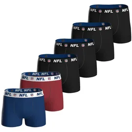 NFL Boxershorts NFL SHIELD bunt L 6er Pack