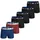 NFL Boxershorts NFL SHIELD bunt L 6er Pack