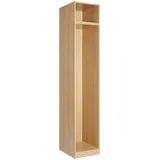 BASED Kleiderschrank Korpus 45,6 x 242,2 x 56,5 cm Eiche