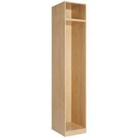BASED Kleiderschrank Korpus 45,6 x 242,2 x 56,5 cm Eiche