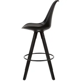 Möbel Boss Barhocker 2er-Set 44 x 113 x 39 cm Schwarz