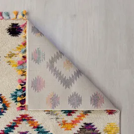 Flair Rugs Hochflor-Teppich FLAIR RUGS "Bohemia", bunt, B:160cm H:20mm L:230cm, Kunstfaser, Teppiche, in farbenfroher Shaggy Berber-Optik