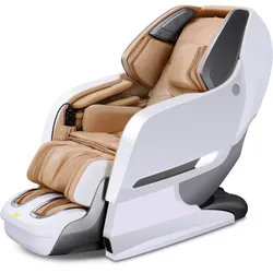 Naipo Massagesessel mit Aufbauservice Shiatsu Massage Stuhl Zero Gravity für Ganzkörper, mit Heizung, SL Track, Klopfen, Kneten, Luft-Massage-System, Bluetooth 3D Surround Sound Musik - MGC-8600WK