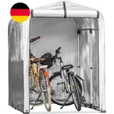 Sobuy Fahrradgarage Wetterfest Geräteschuppen Für 1-2 Fahrräder Carport Zelt Mit