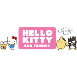 sarcia.eu Hello Kitty SET Weihnachtsbaumkugeln, UNZERBRECHLICH, KUNSTSTOFF-Weihnachtsbaumschmuck, SET 6 Stück