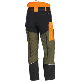 KOX Schnittschutzhose Mistral 3.0 Grün/Orange - 48