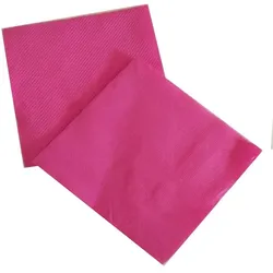 Schachtel 2400 Papierservietten 20x20 Microdots - Farbe - Fuchsia.