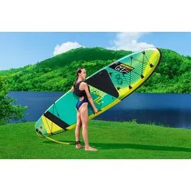 BESTWAY SUP Board Touring Komplett-Set 340 x 89 x 15 cm grün