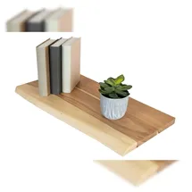 möbelliebling Holzplatte Arya mit Echter Baumkante 60 x 30 cm