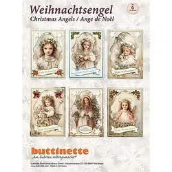 3D-Bastelmappe "Weihnachtsengel", für 6 Karten