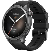 Amazfit Balance midnight Silikonarmband schwarz