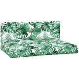 vidaXL Palettenkissen 2-tlg. 60 x 40 x 20 cm mehrfarbig