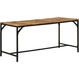 vidaXL Esstisch 160 x 80 x 75 cm braun
